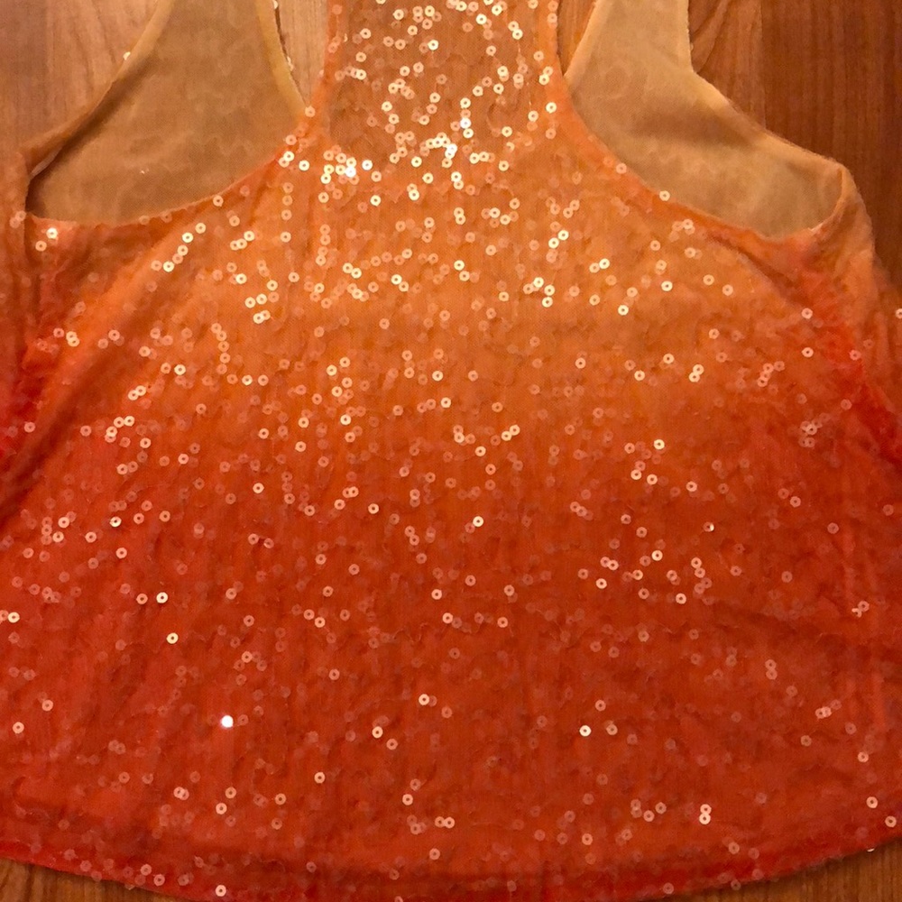 Summer orange top - Picture 4 of 4